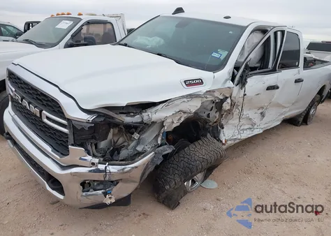 2023 Ram 2500 Tradesman 4X4 8' Box from USA, damaged, VIN 3C6UR5HJ7PG602831